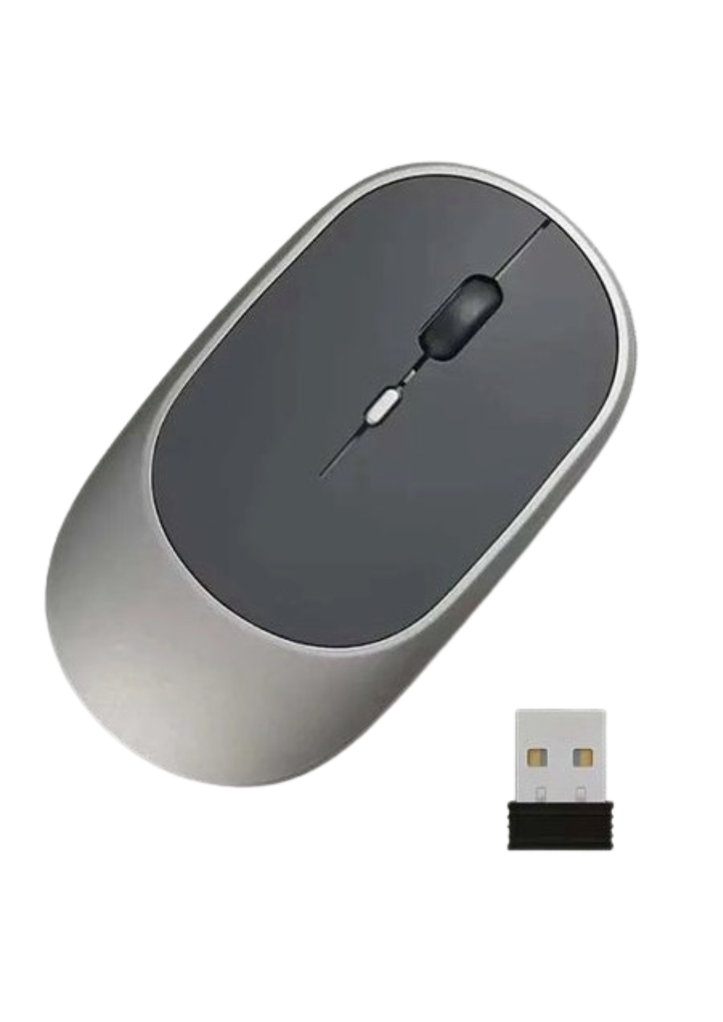 Bluetooth Wireless Mouse with Rechargeable USB
