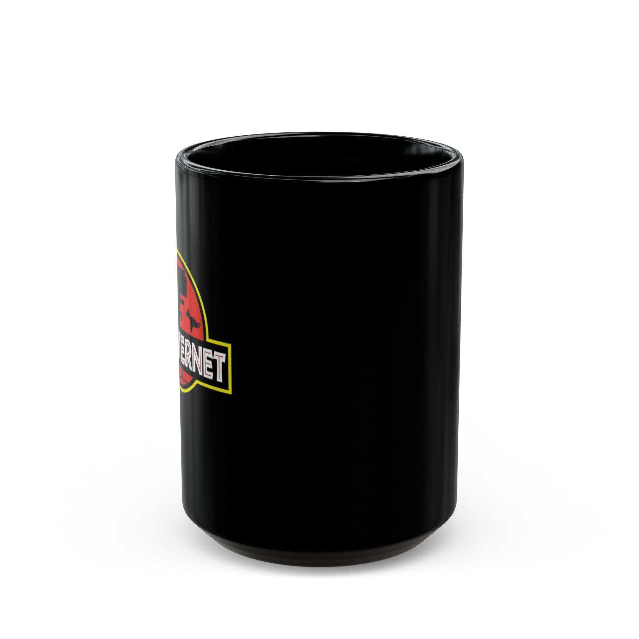 No Internet Jurassic Black Mug (11oz, 15oz)