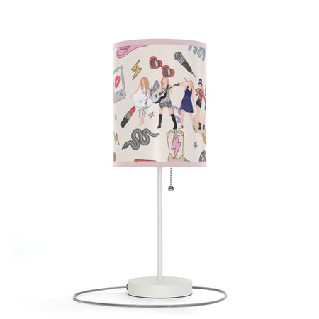 Taylor Era Tour Lamp on a Stand, US|CA plug, Little Swiftie Room Lamp, Taylor Fan Gift, Album Cover Lamp, Swiftie Bedroom, Taylor Lover Gift