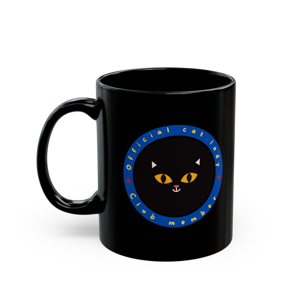 Official cat lady club member mug