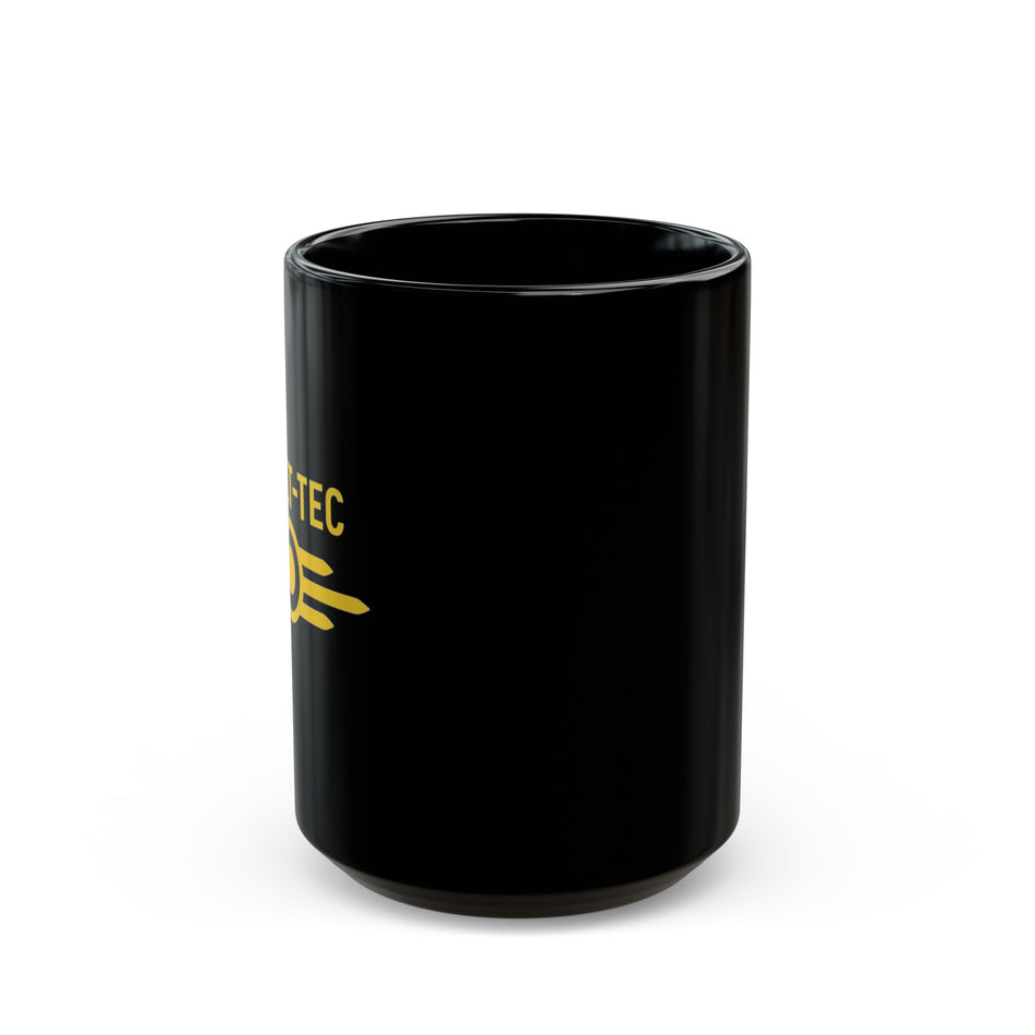 Vault Tec Ceramic Black Mug (11oz, 15oz)