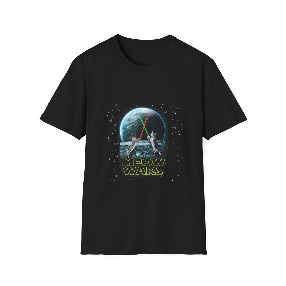 Meow Wars Shirt for Star Wars Fans & Cat lovers