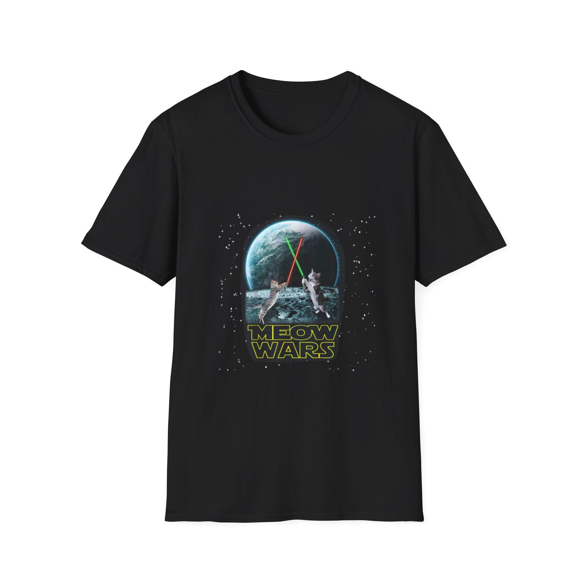 Meow Wars Shirt for Star Wars Fans & Cat lovers