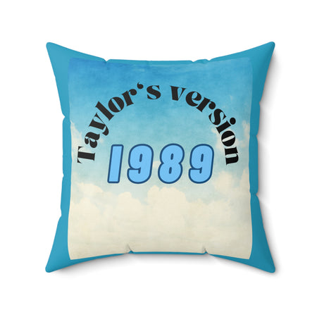 Taylor Swift 1989 Spun Poly Square Pillow