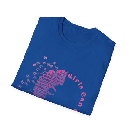 Women in tech T-shirt, Girls can code