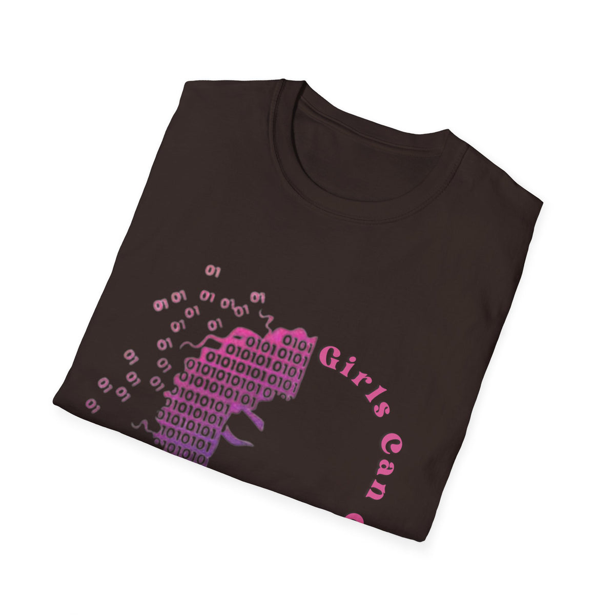 Women in tech T-shirt, Girls can code