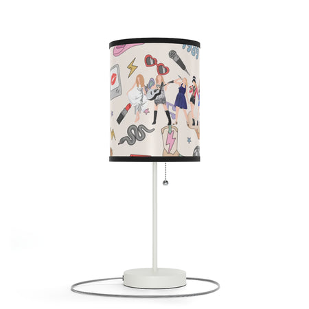 Taylor Era Tour Lamp on a Stand, US|CA plug, Little Swiftie Room Lamp, Taylor Fan Gift, Album Cover Lamp, Swiftie Bedroom, Taylor Lover Gift