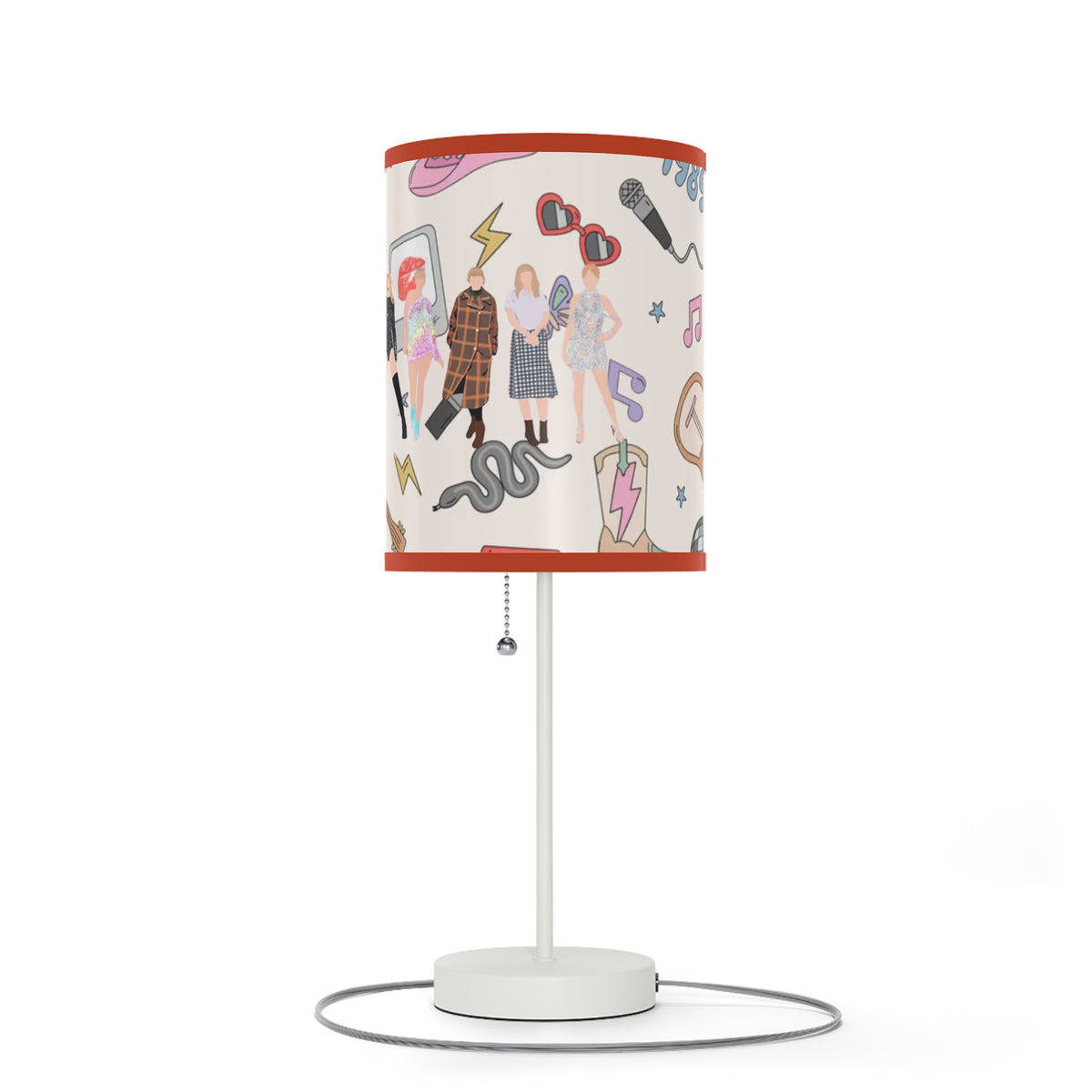 Taylor Era Tour Lamp on a Stand, US|CA plug, Little Swiftie Room Lamp, Taylor Fan Gift, Album Cover Lamp, Swiftie Bedroom, Taylor Lover Gift