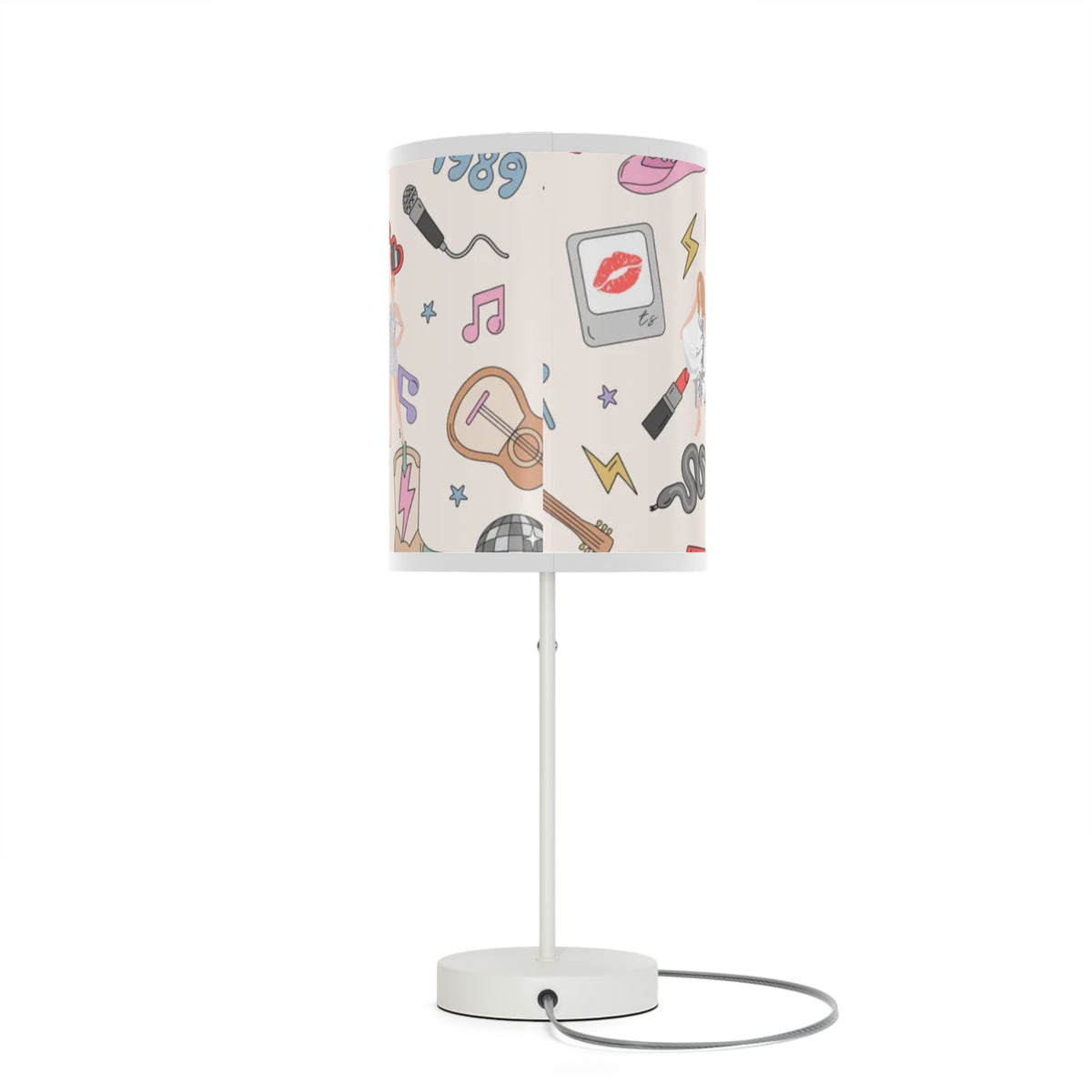 Taylor Era Tour Lamp on a Stand, US|CA plug, Little Swiftie Room Lamp, Taylor Fan Gift, Album Cover Lamp, Swiftie Bedroom, Taylor Lover Gift