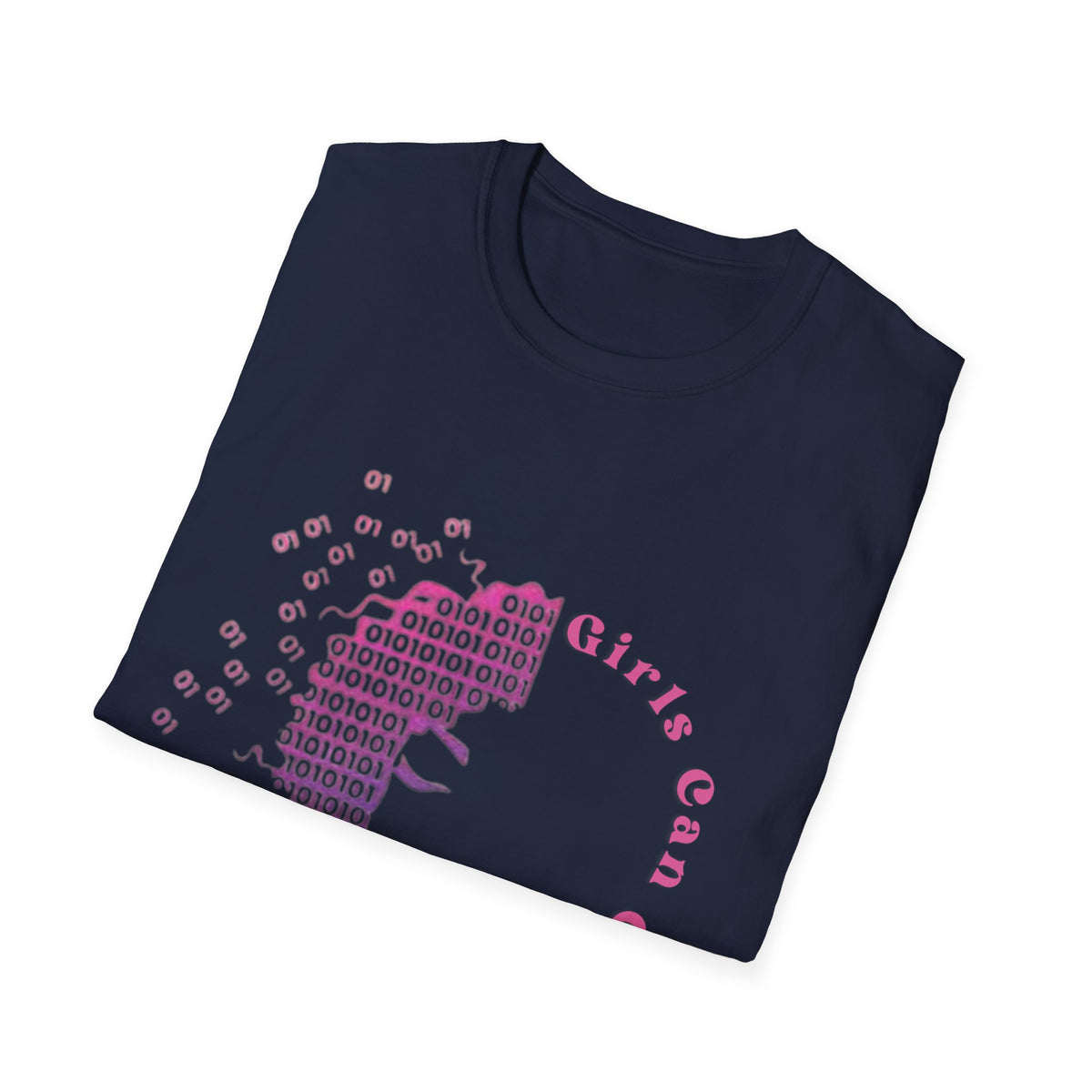 Women in tech T-shirt, Girls can code