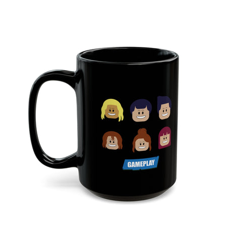 Roblox-Inspired Black Mug for Gamers (Available in 11oz and 15oz)