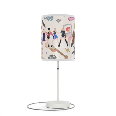 Taylor Era Tour Lamp on a Stand, US|CA plug, Little Swiftie Room Lamp, Taylor Fan Gift, Album Cover Lamp, Swiftie Bedroom, Taylor Lover Gift