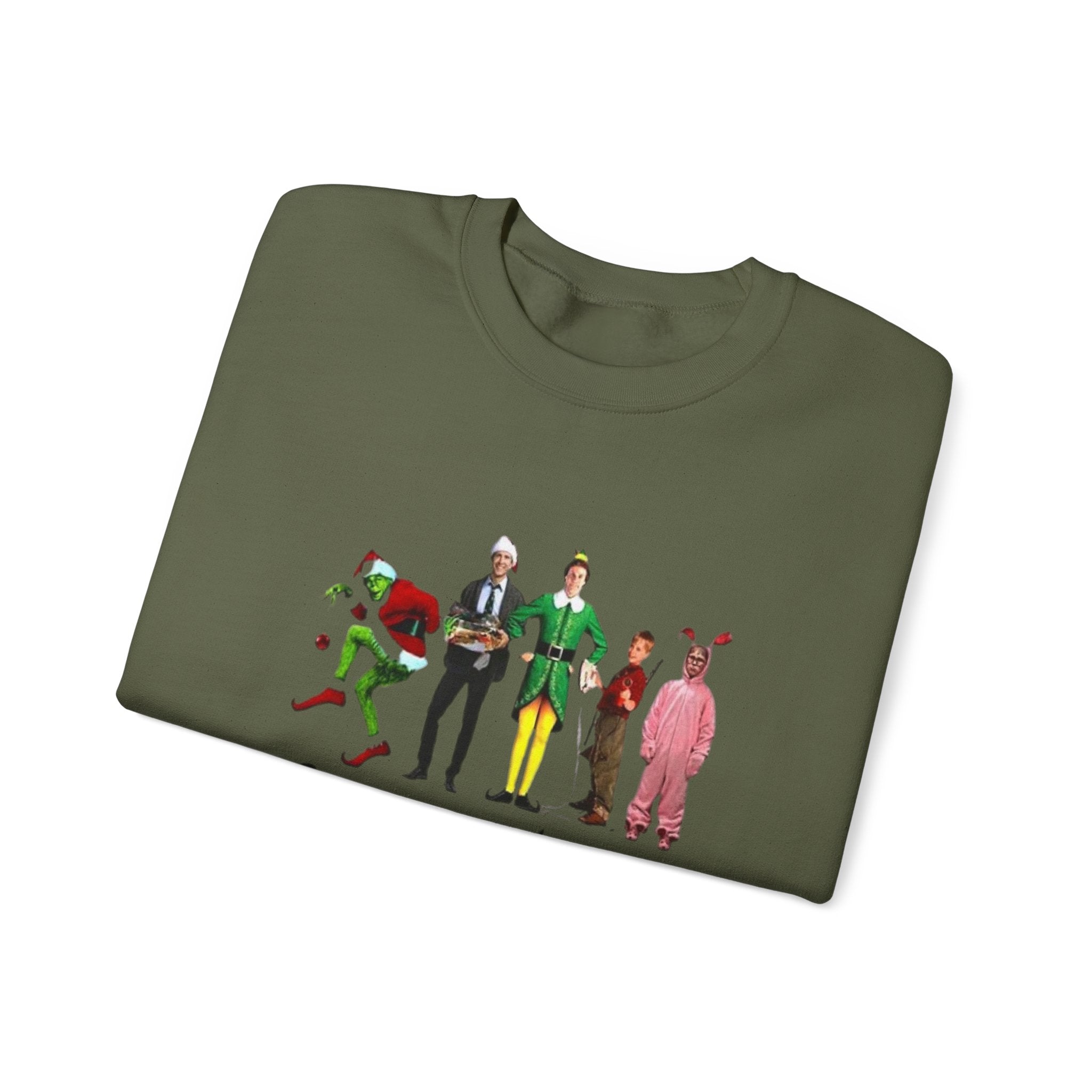 Funny Christmas Friends Unisex Heavy Blend™ Crewneck Sweatshirt
