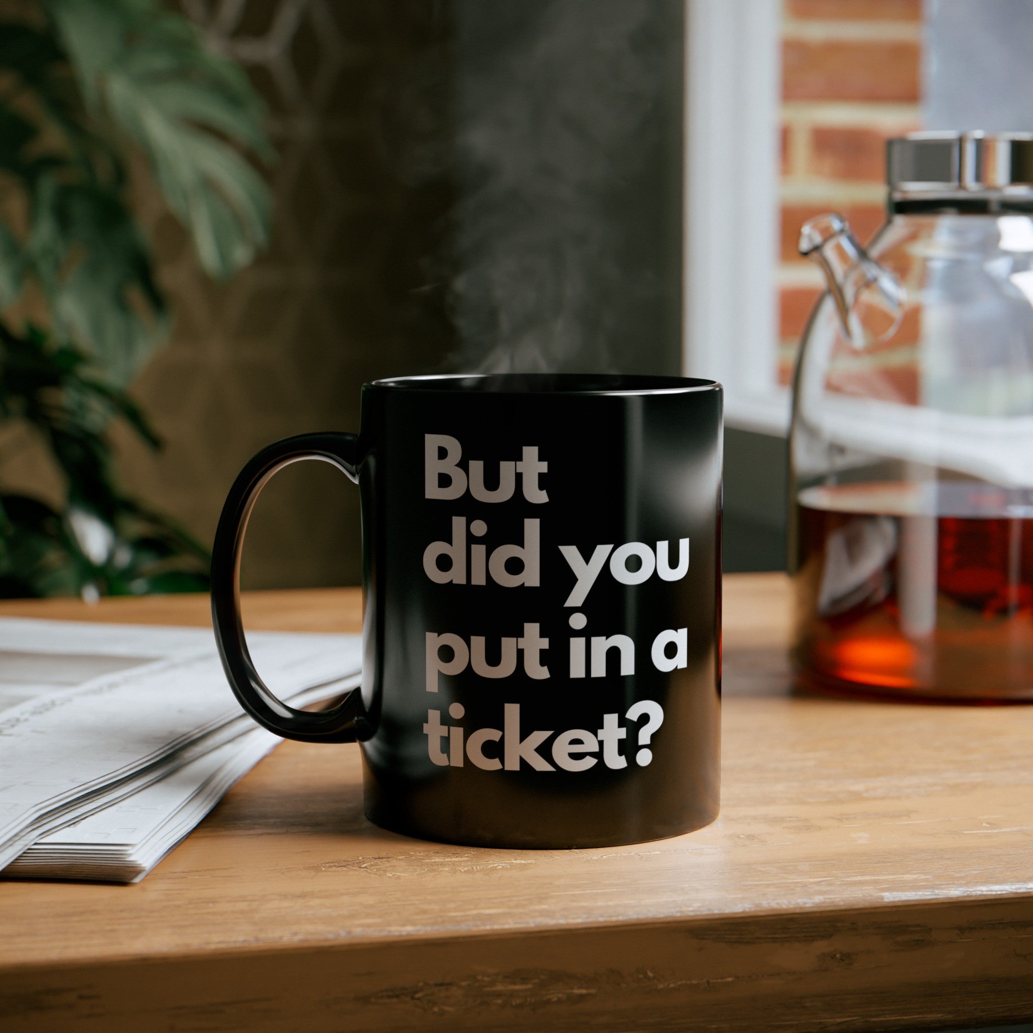 Humor with Our 11-Ounce Coffee Mug: But Did You Put a Ticket? The Ideal Gift for IT Professionals and Project Managers