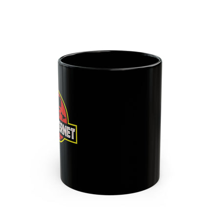 No Internet Jurassic Black Mug (11oz, 15oz)