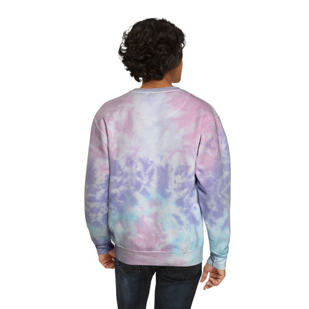 Scan & Play fluffy Bird Game Unisex Tie-Dye Sweatshirt
