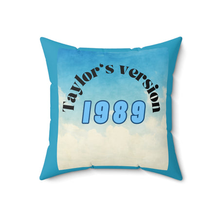 Taylor Swift 1989 Spun Poly Square Pillow