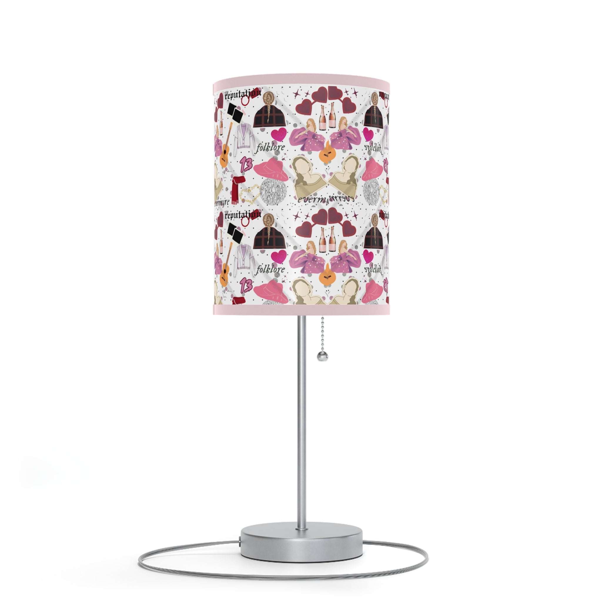 Taylor Era Tour Lamp on a Stand, US|CA plug, Little Swiftie Room Lamp