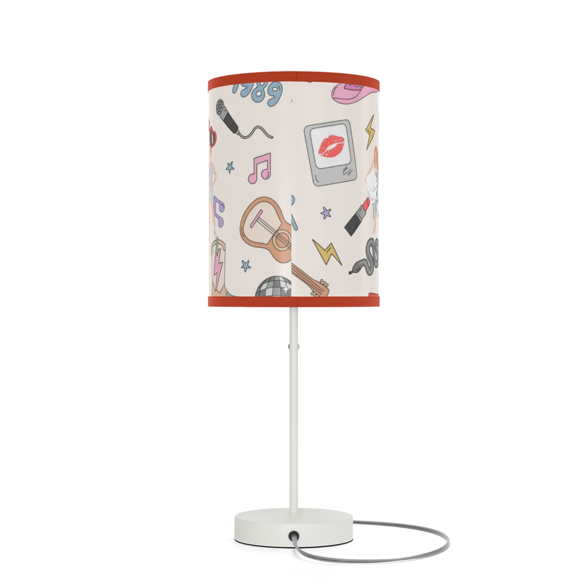 Taylor Era Tour Lamp on a Stand, US|CA plug, Little Swiftie Room Lamp, Taylor Fan Gift, Album Cover Lamp, Swiftie Bedroom, Taylor Lover Gift