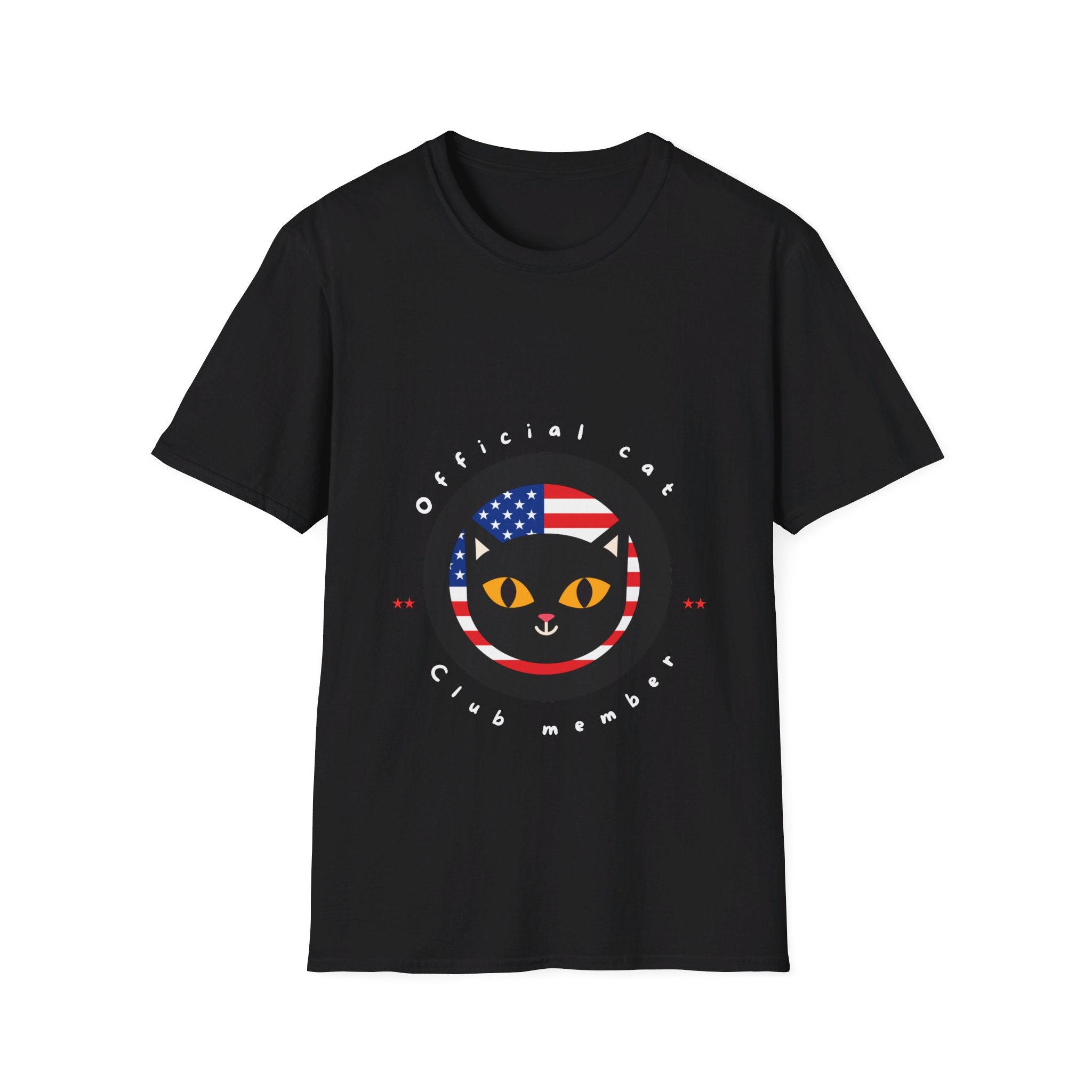 Official cat club member T-shirt