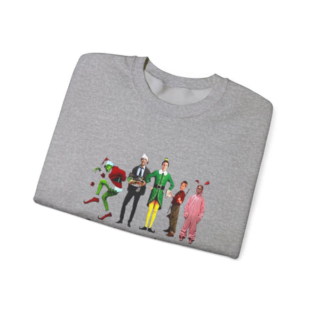 Funny Christmas Friends Unisex Heavy Blend™ Crewneck Sweatshirt
