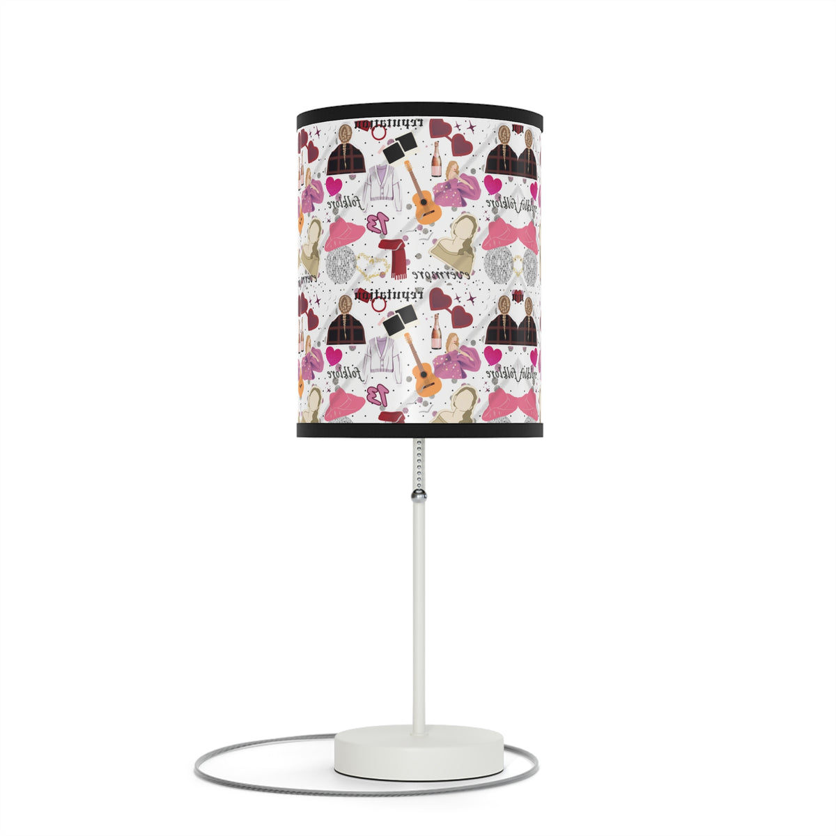 Taylor Era Tour Lamp on a Stand, US|CA plug, Little Swiftie Room Lamp