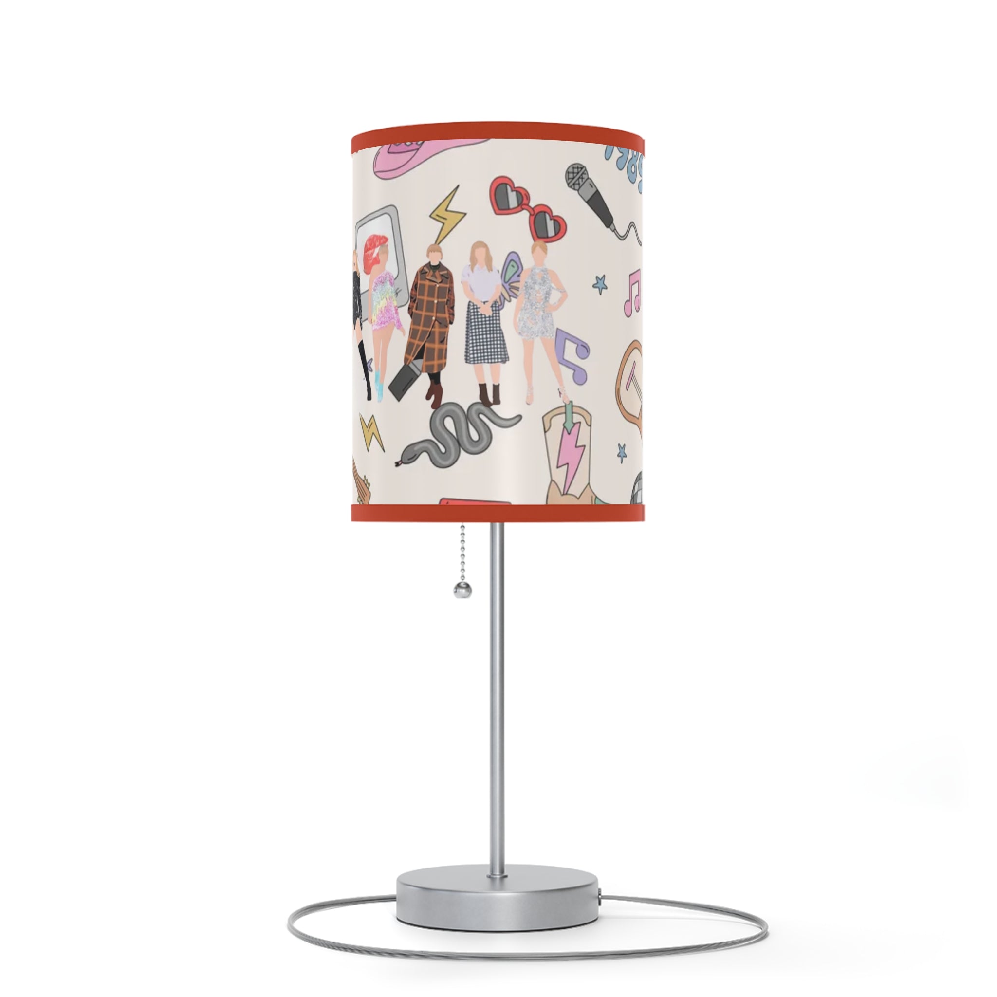 Taylor Era Tour Lamp on a Stand, US|CA plug, Little Swiftie Room Lamp, Taylor Fan Gift, Album Cover Lamp, Swiftie Bedroom, Taylor Lover Gift