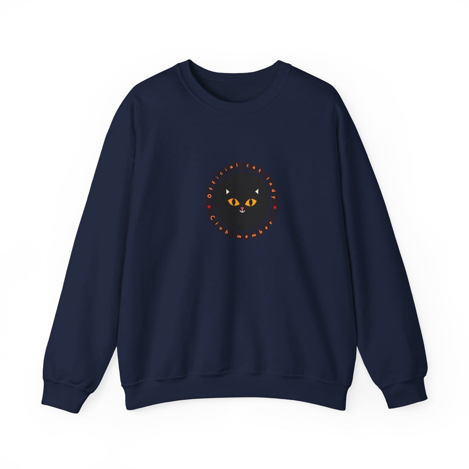 Official cat lady club member sweatshirt