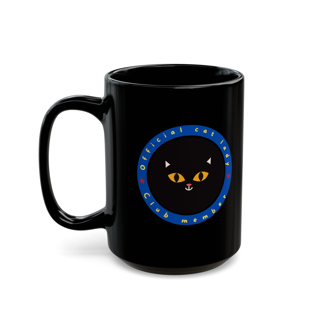 Official cat lady club member mug