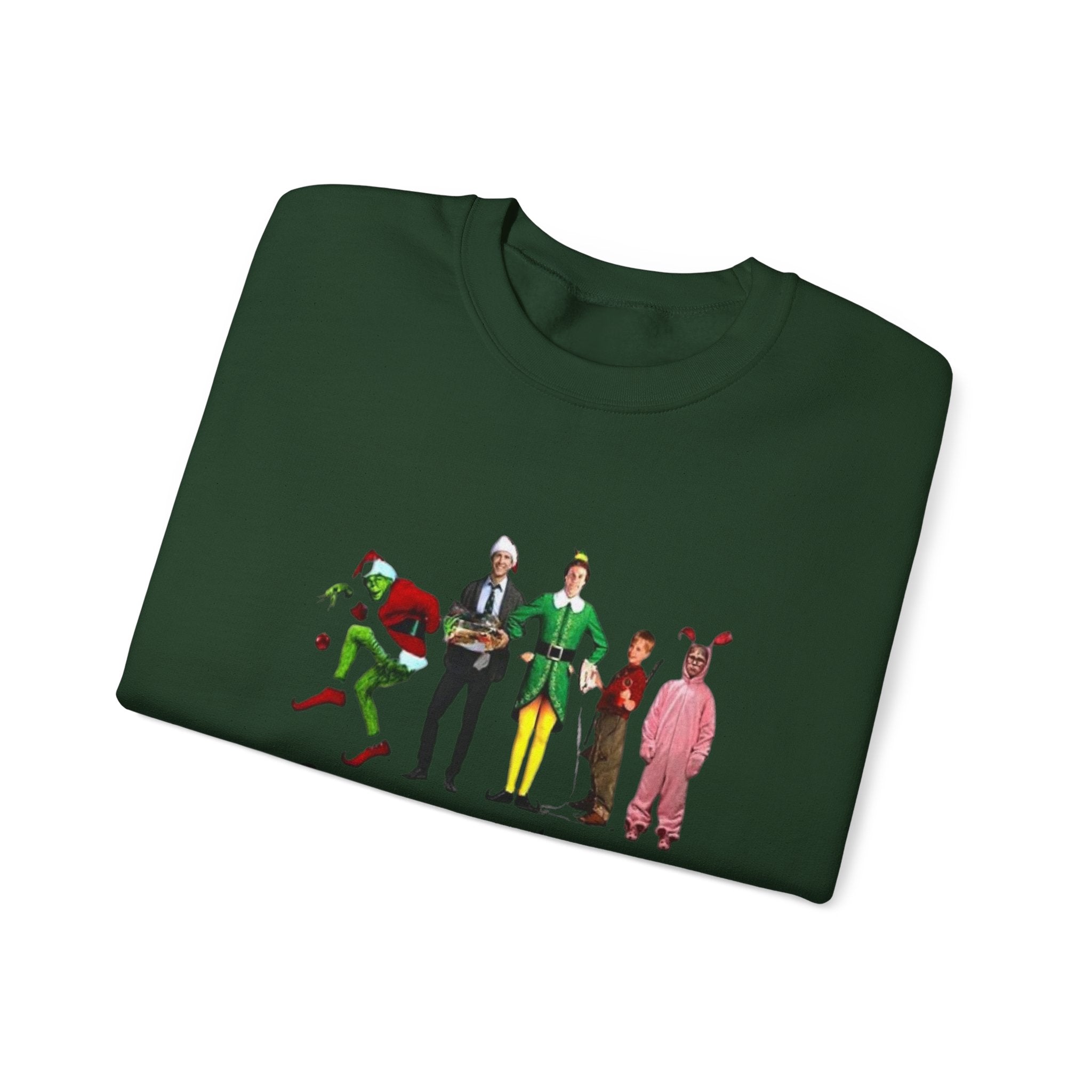 Funny Christmas Friends Unisex Heavy Blend™ Crewneck Sweatshirt
