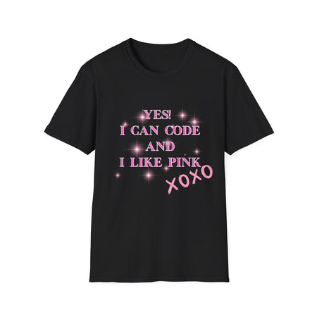 Women in tech T-shirt, Yes I can code