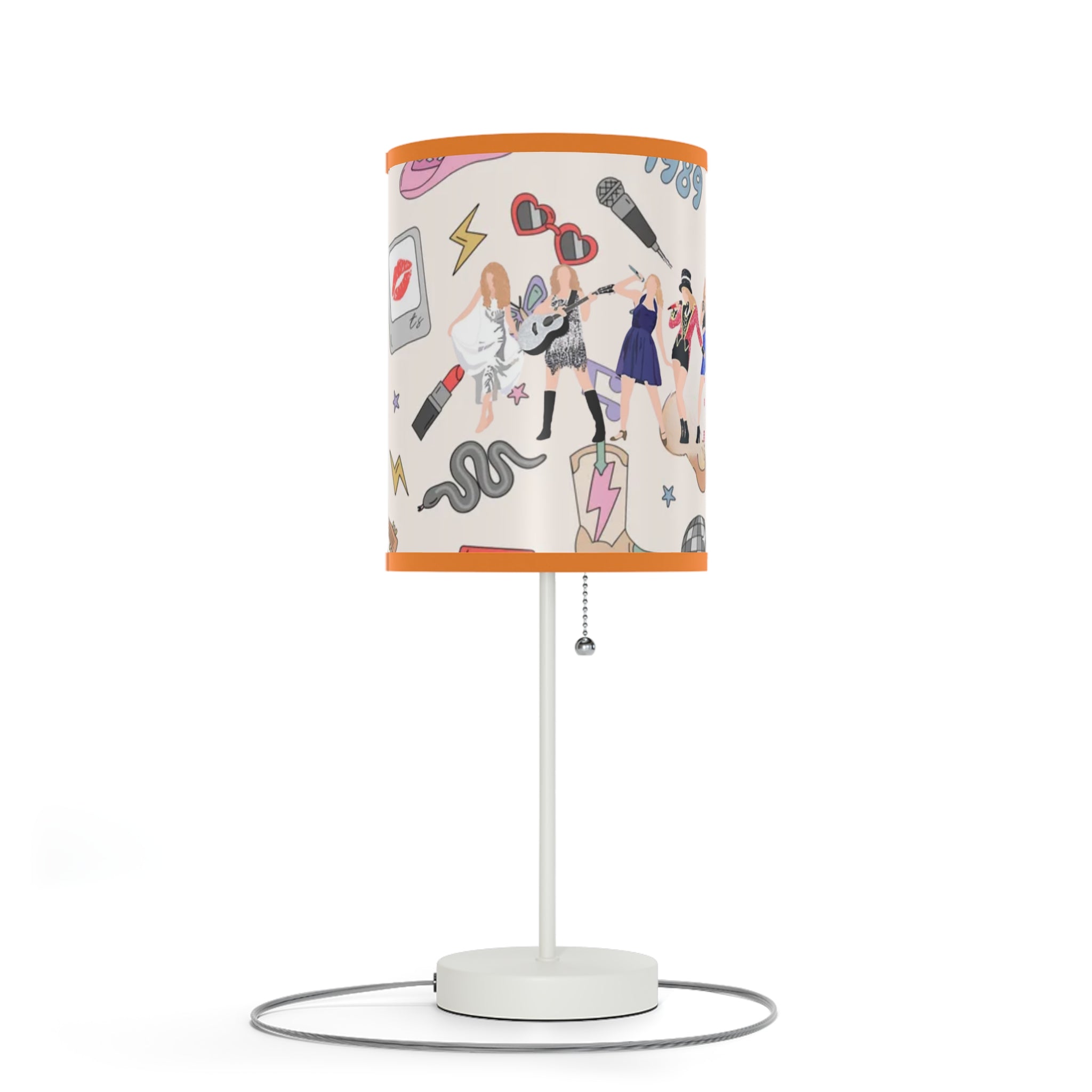 Taylor Era Tour Lamp on a Stand, US|CA plug, Little Swiftie Room Lamp, Taylor Fan Gift, Album Cover Lamp, Swiftie Bedroom, Taylor Lover Gift