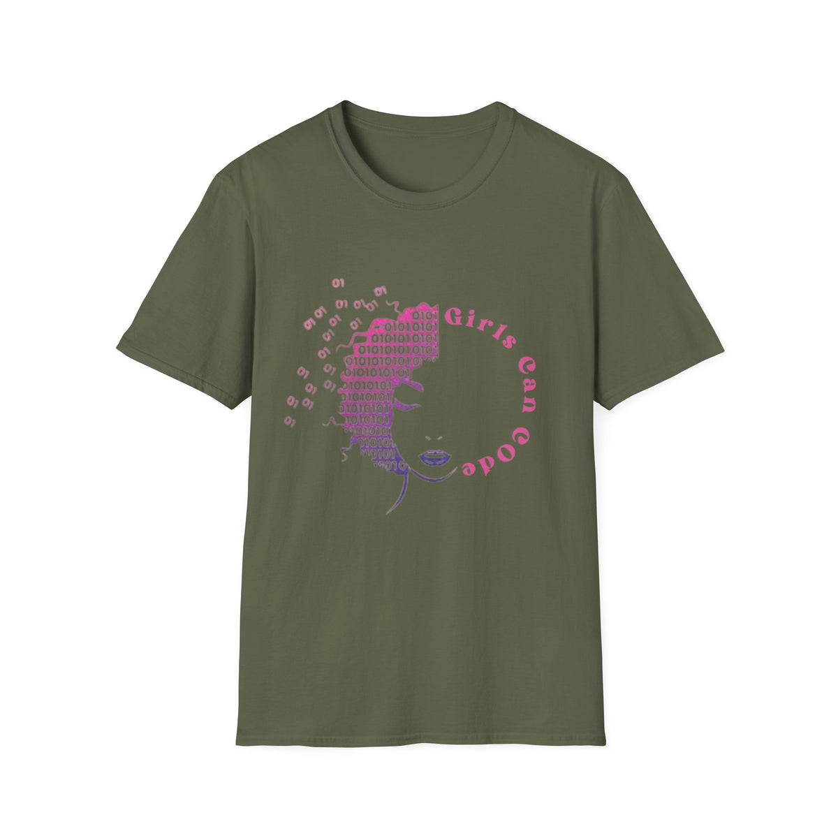 Women in tech T-shirt, Girls can code