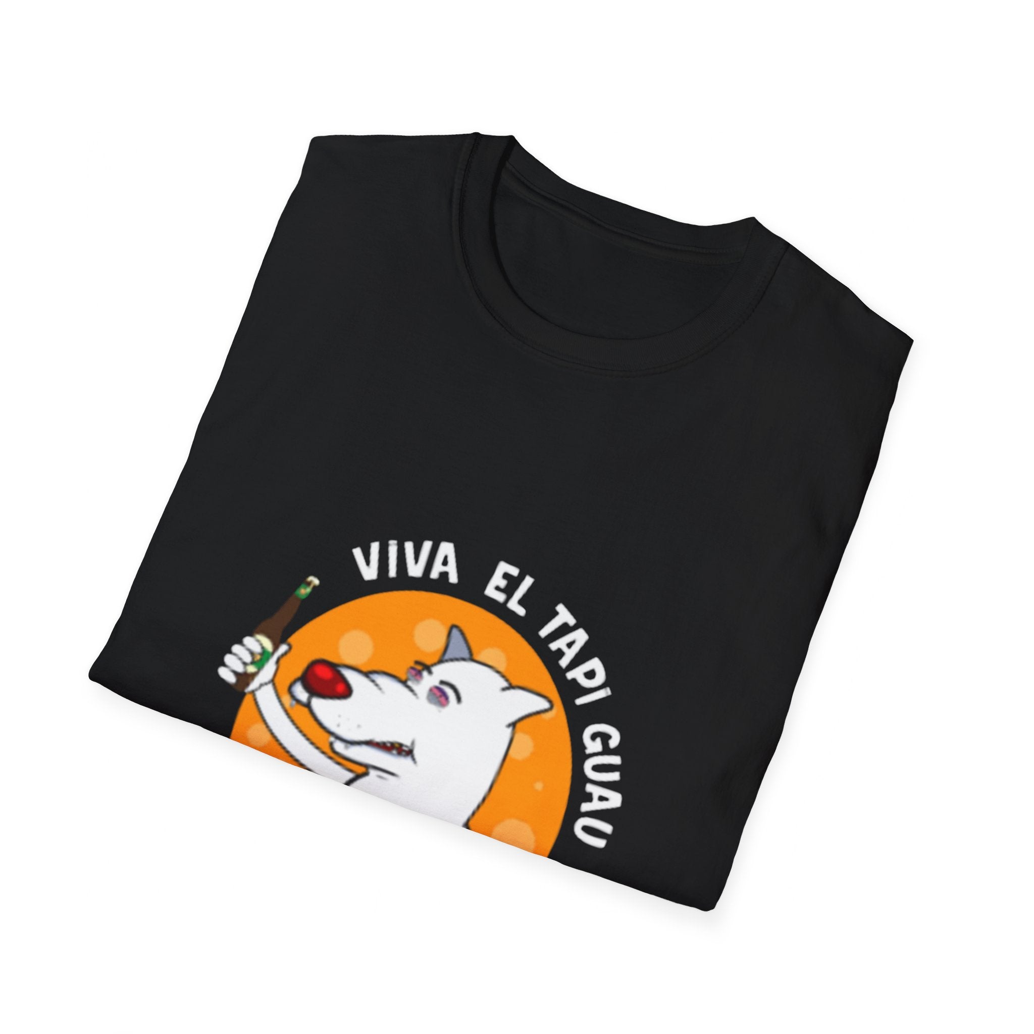 Viva el Tipi wouu el Perro Blanco Camiseta Inspirada por uno de los mejores animadores Nicaragüense.