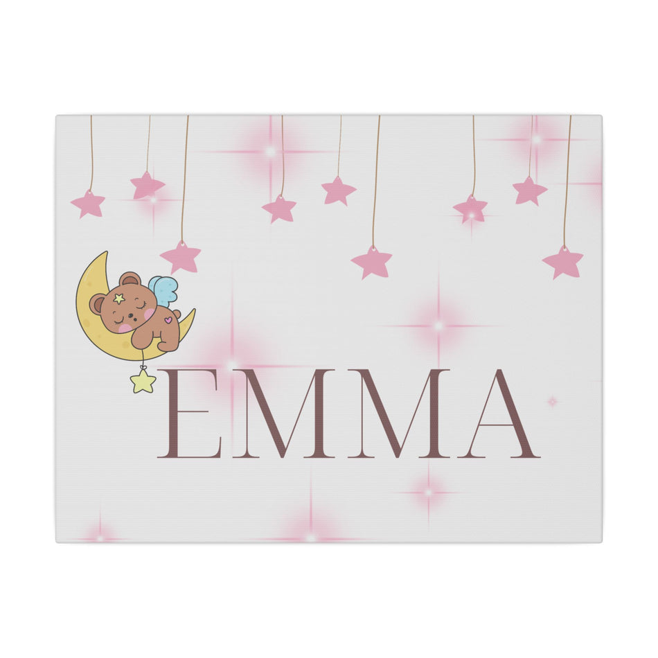 Emma Matte Canvas, Stretched, 0.75" (Multi-Size)