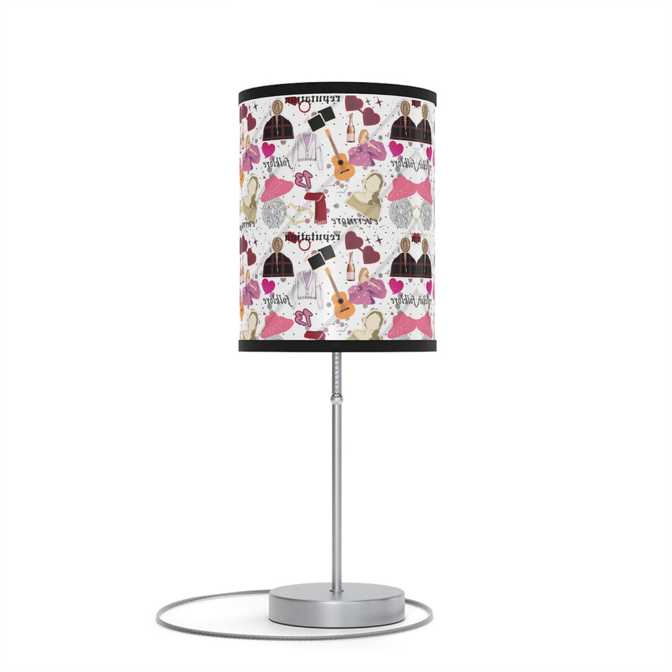 Taylor Era Tour Lamp on a Stand, US|CA plug, Little Swiftie Room Lamp