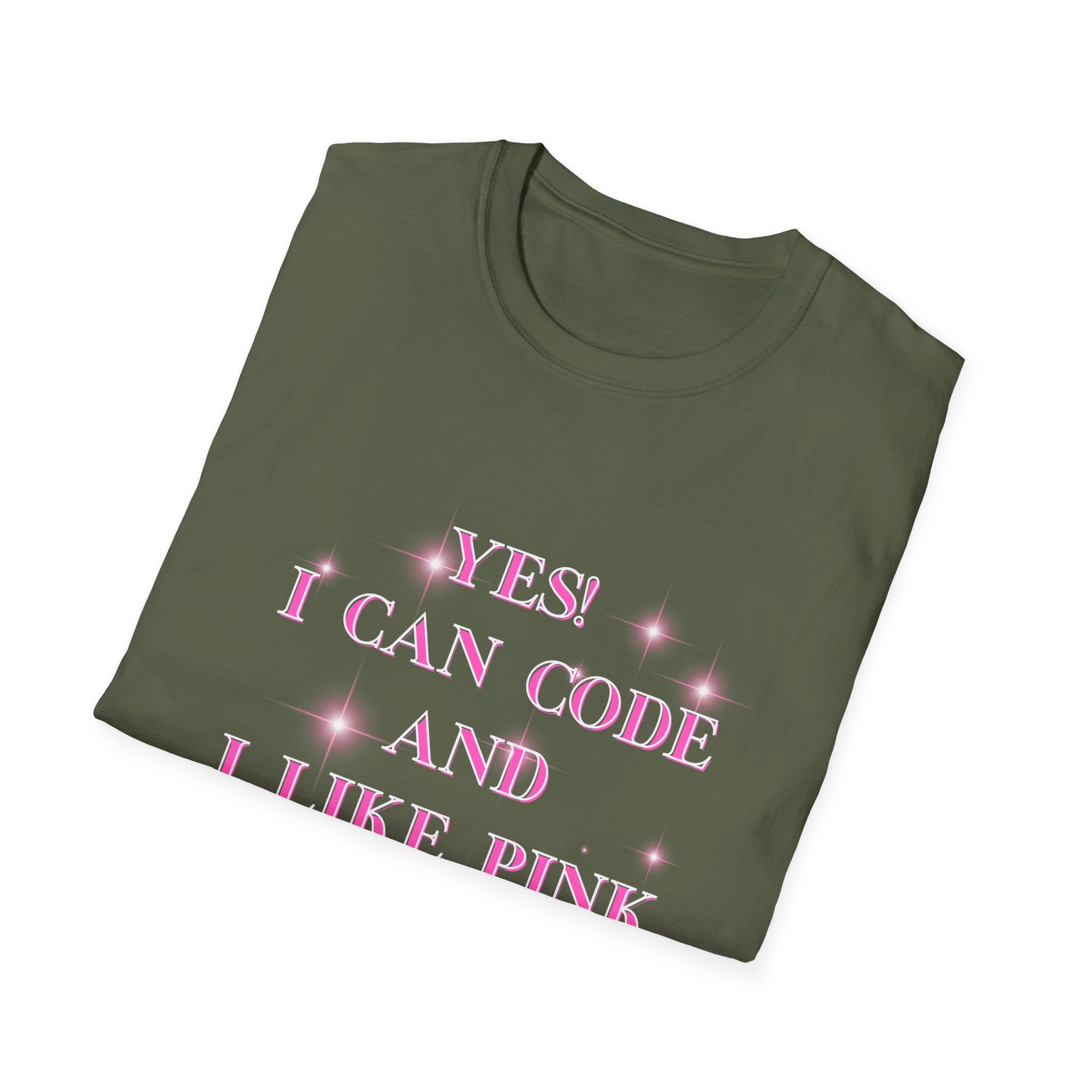 Women in tech T-shirt, Yes I can code