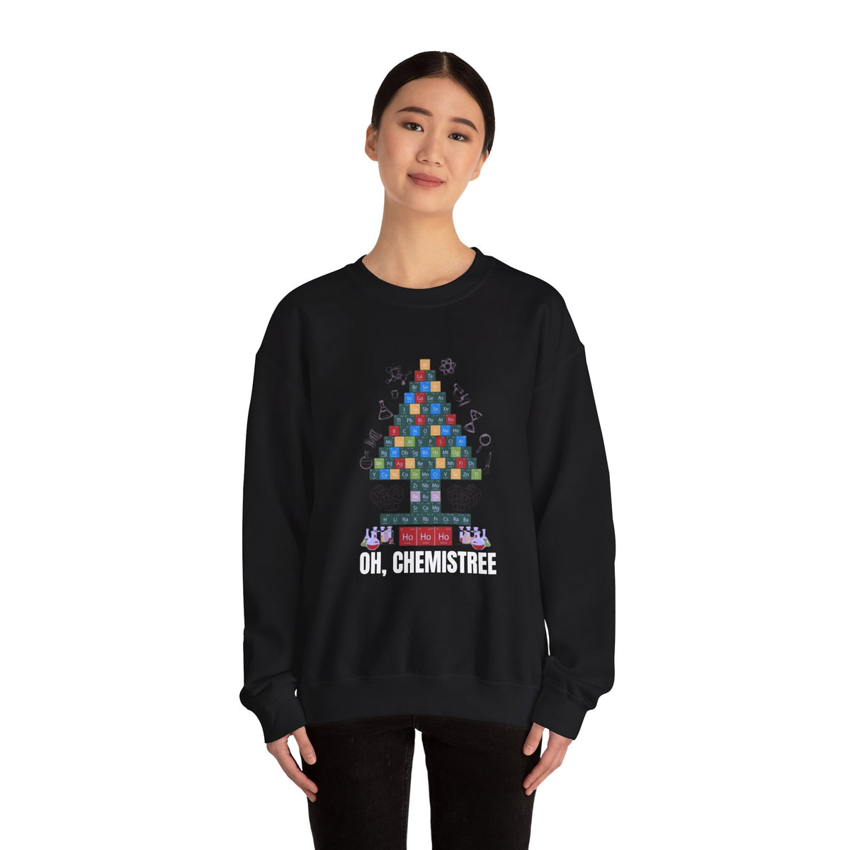 Funny Chemistree Unisex Heavy Blend™ Crewneck Sweatshirt
