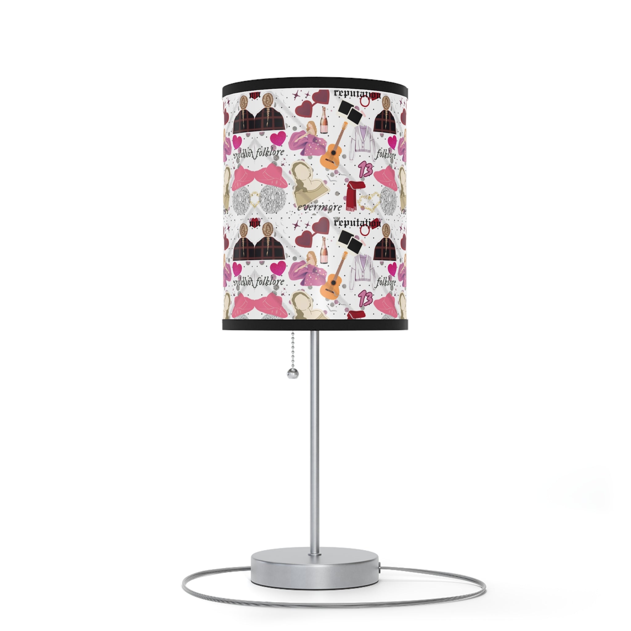 Taylor Era Tour Lamp on a Stand, US|CA plug, Little Swiftie Room Lamp