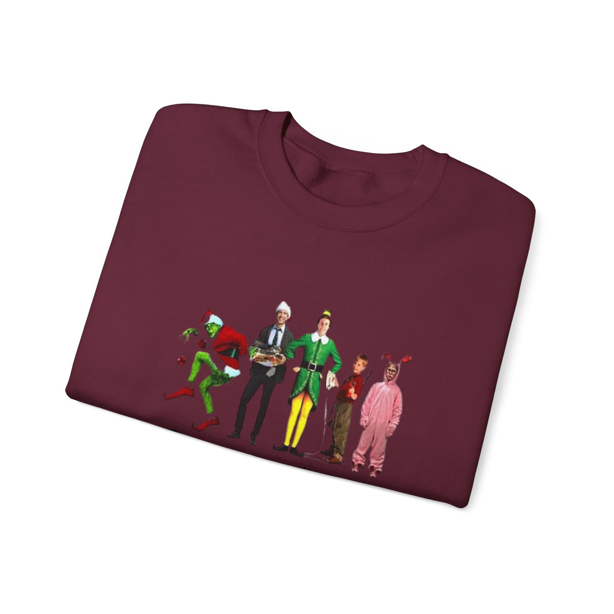 Funny Christmas Friends Unisex Heavy Blend™ Crewneck Sweatshirt
