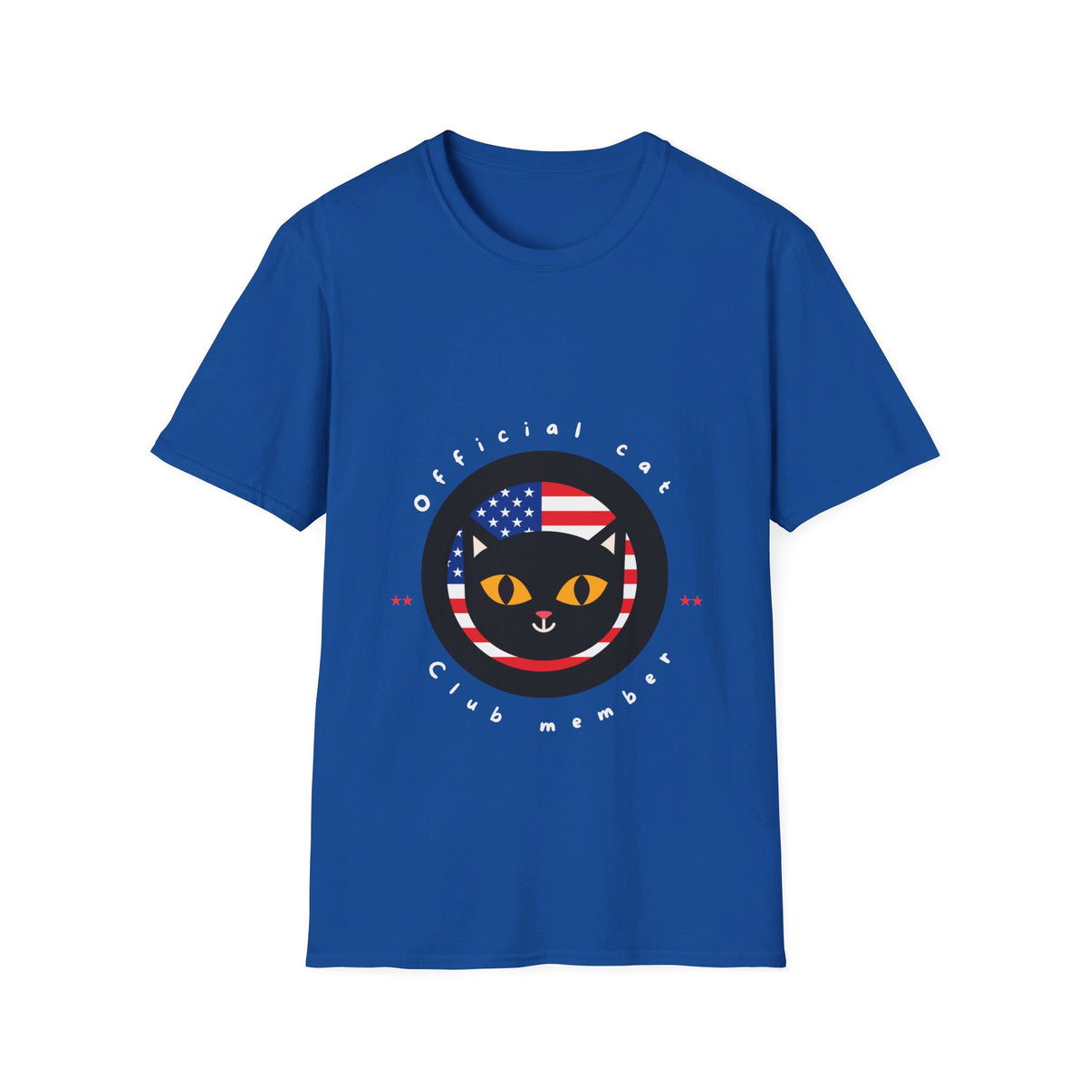 Official cat club member T-shirt