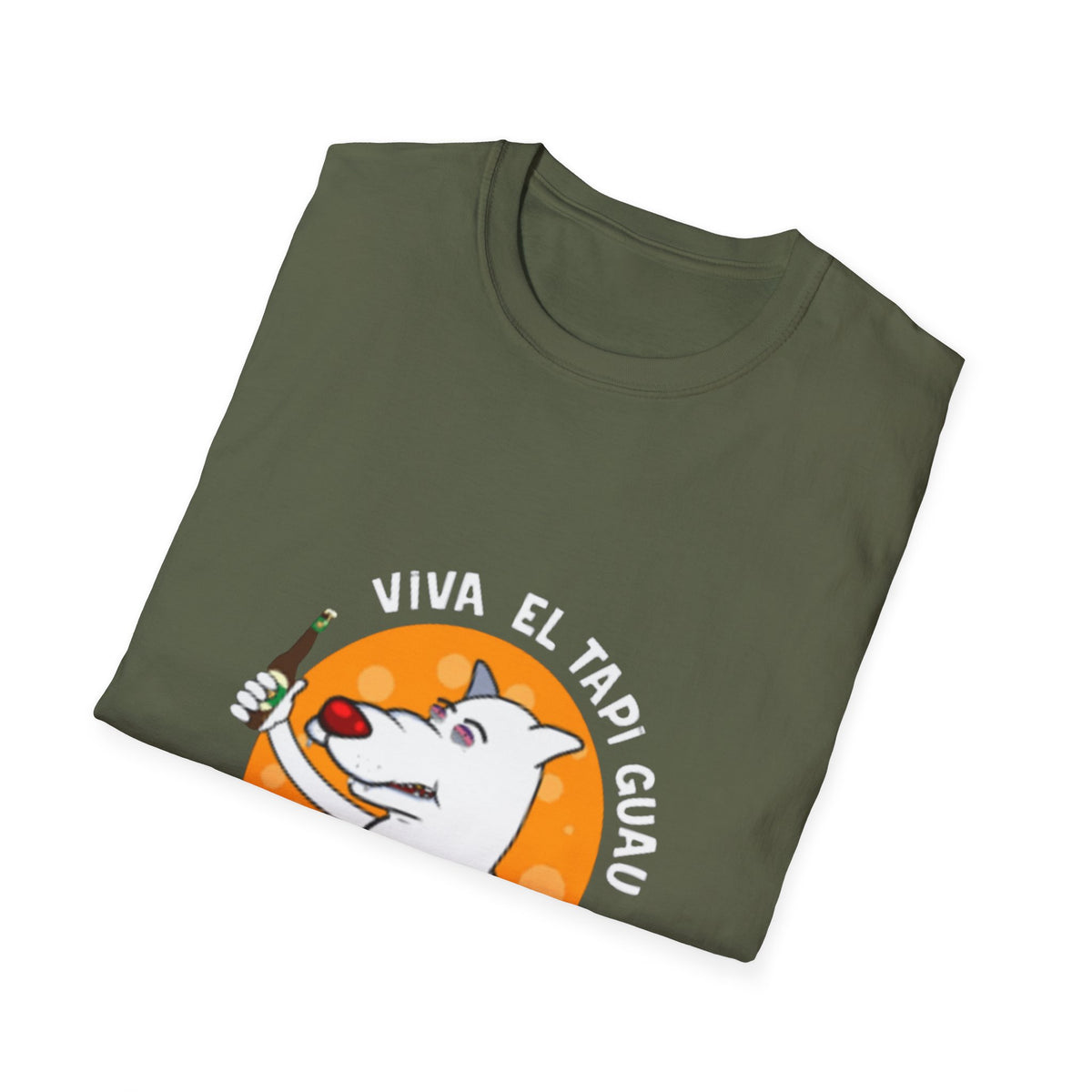 Viva el Tipi wouu el Perro Blanco Camiseta Inspirada por uno de los mejores animadores Nicaragüense.