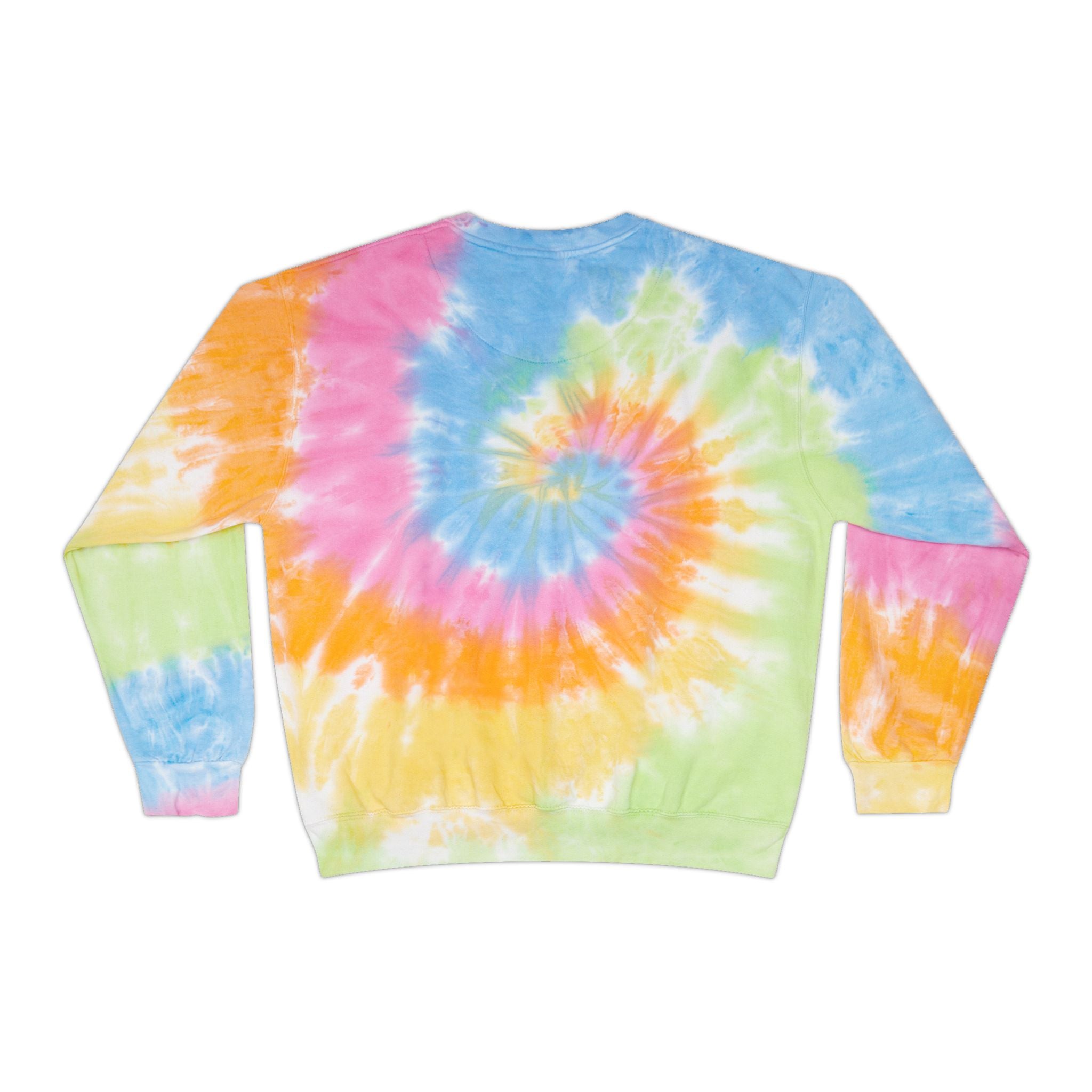 Scan & Play fluffy Bird Game Unisex Tie-Dye Sweatshirt
