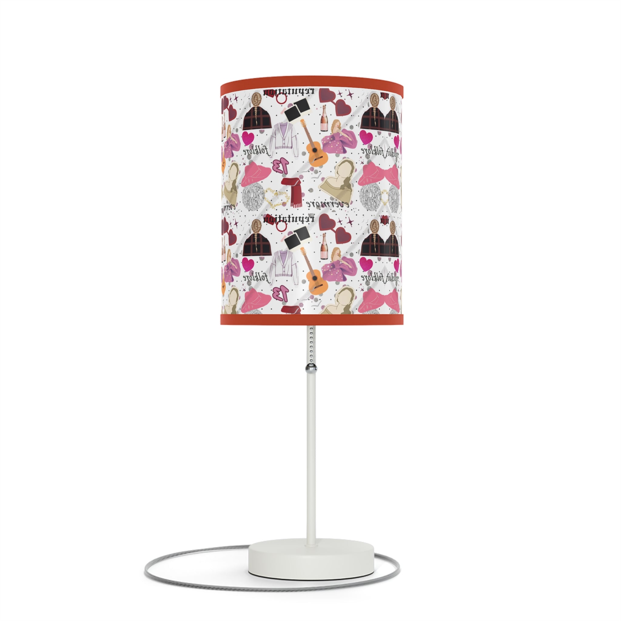 Taylor Era Tour Lamp on a Stand, US|CA plug, Little Swiftie Room Lamp