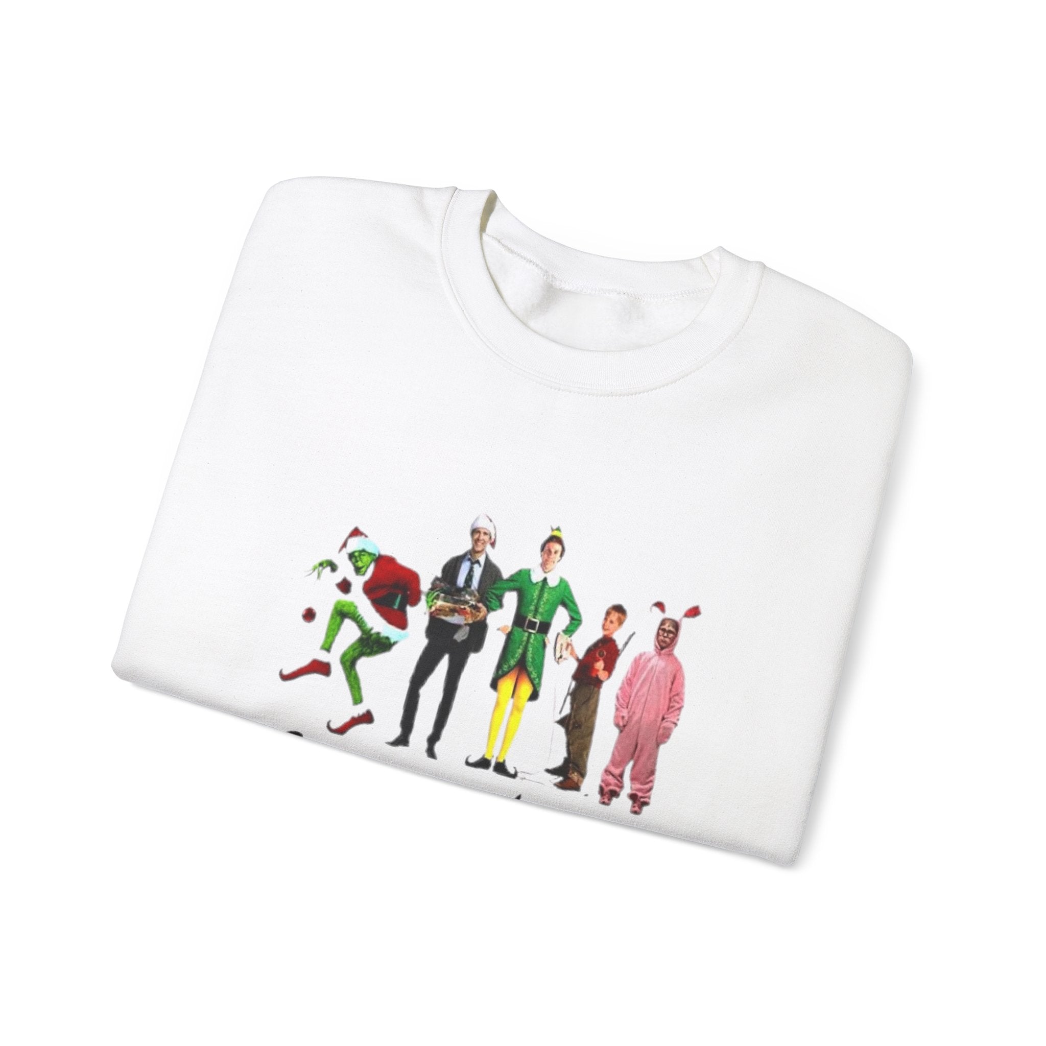 Funny Christmas Friends Unisex Heavy Blend™ Crewneck Sweatshirt
