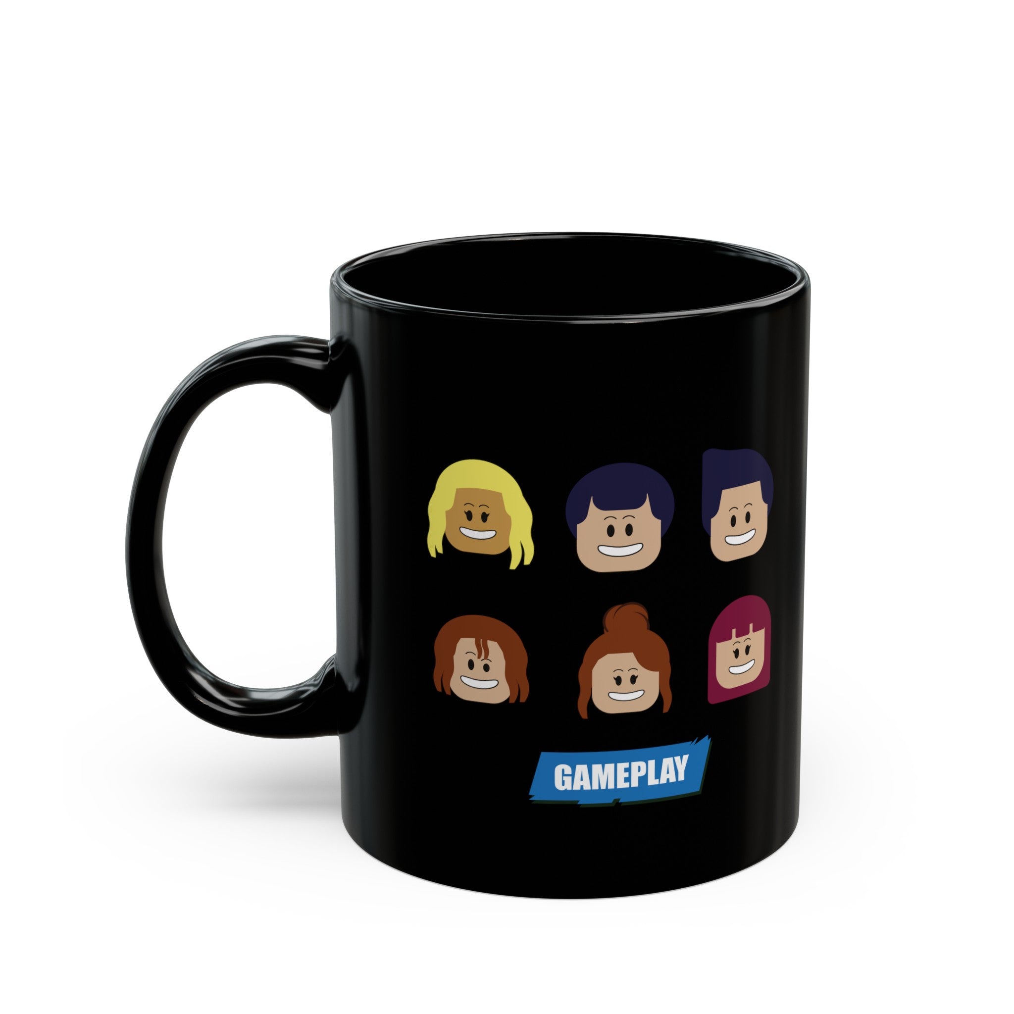 Roblox-Inspired Black Mug for Gamers (Available in 11oz and 15oz)