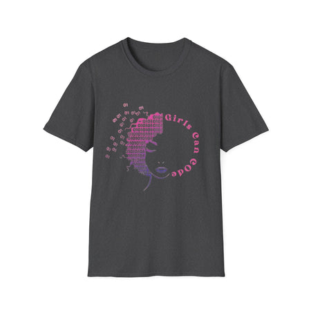 Women in tech T-shirt, Girls can code