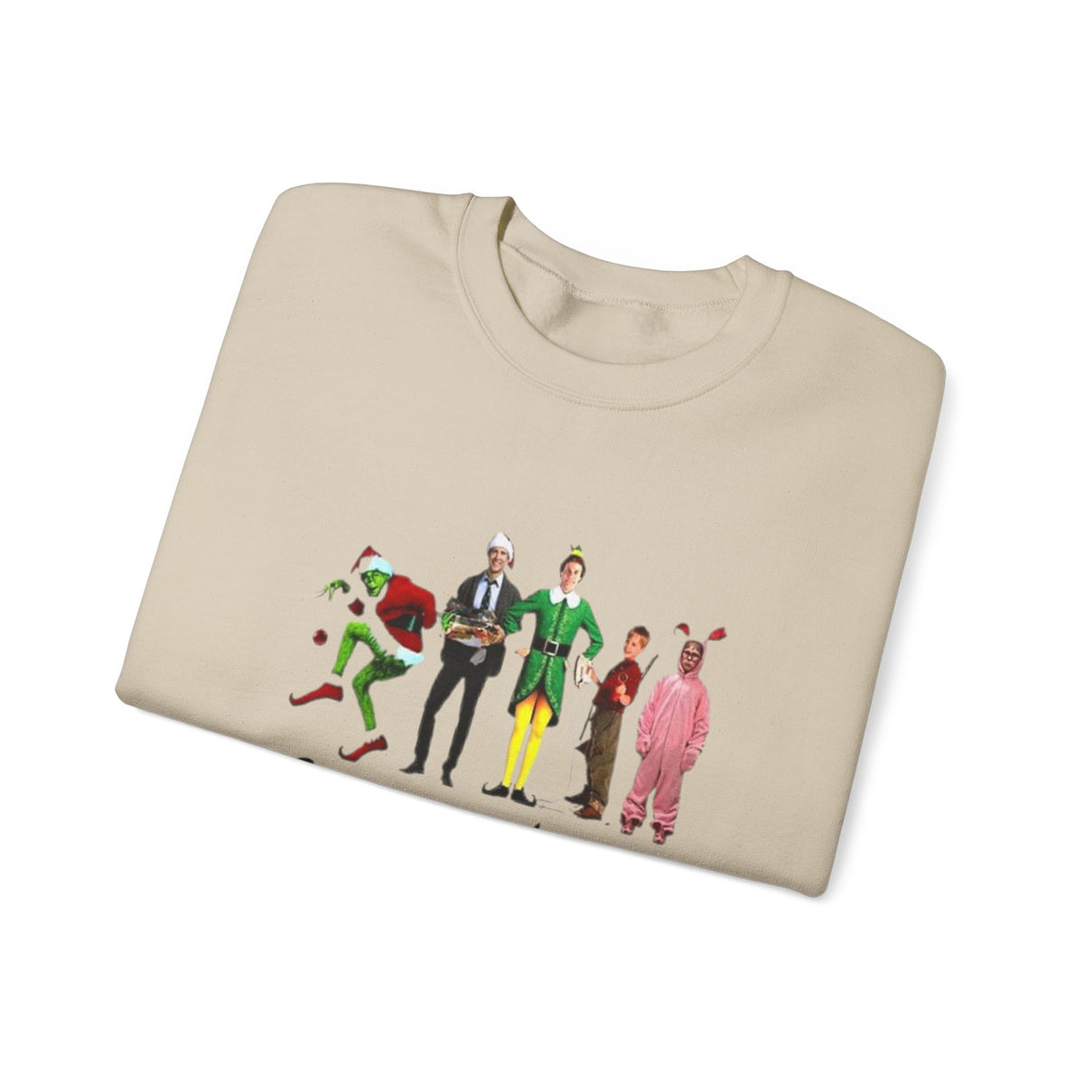 Funny Christmas Friends Unisex Heavy Blend™ Crewneck Sweatshirt
