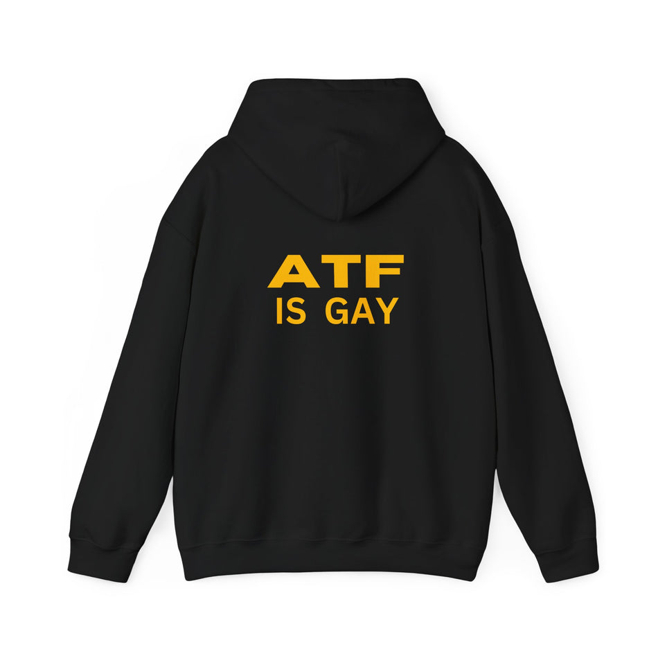 Funny Satirical ATF Unisex Hoodie: A Touch of Humor pro gun