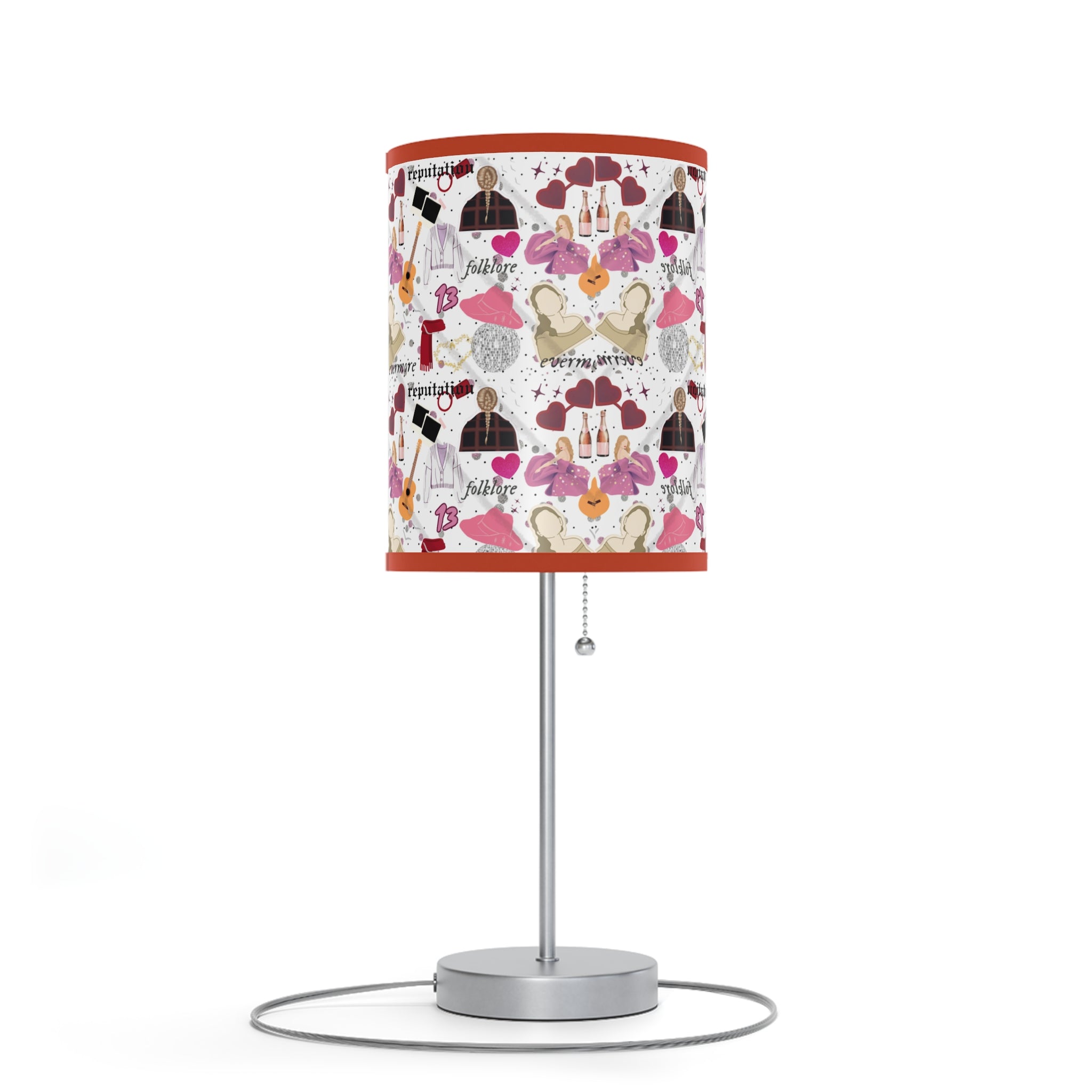 Taylor Era Tour Lamp on a Stand, US|CA plug, Little Swiftie Room Lamp